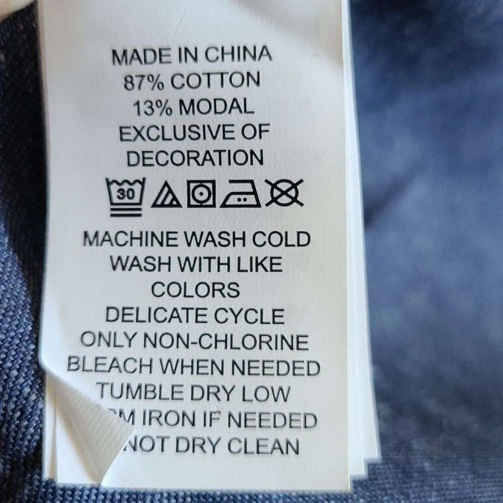 Katespade Embroidered Chambray top - Picture 7 of 7